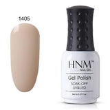 HNM Light Color 8ml Gel Nail Polish UV LED Nail Gel Varnish Nail Art Gellak Soak Off Semi Perment Nail Polish Gellak Paint Glue
