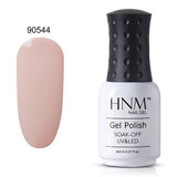 HNM Light Color 8ml Gel Nail Polish UV LED Nail Gel Varnish Nail Art Gellak Soak Off Semi Perment Nail Polish Gellak Paint Glue
