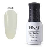 HNM Light Color 8ml Gel Nail Polish UV LED Nail Gel Varnish Nail Art Gellak Soak Off Semi Perment Nail Polish Gellak Paint Glue