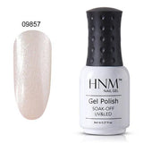 HNM Light Color 8ml Gel Nail Polish UV LED Nail Gel Varnish Nail Art Gellak Soak Off Semi Perment Nail Polish Gellak Paint Glue