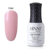 HNM Light Color 8ml Gel Nail Polish UV LED Nail Gel Varnish Nail Art Gellak Soak Off Semi Perment Nail Polish Gellak Paint Glue