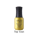 HNM Light Color Series 8ML Nail Polish Hybrid Lacquer Gel Varnishes Soak-Off UV Gel Polish Primer Nail Art Base Top GelLak ink