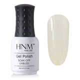 HNM Light Color Series 8ML Nail Polish Hybrid Lacquer Gel Varnishes Soak-Off UV Gel Polish Primer Nail Art Base Top GelLak ink