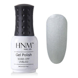 HNM Light Color Series 8ML Nail Polish Hybrid Lacquer Gel Varnishes Soak-Off UV Gel Polish Primer Nail Art Base Top GelLak ink