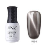 HNM Lucky Lacquer Enamel Jade Cat Eye UV Gel Nail Polish 8ml Cat Eye LED Lamp Gel Nail Polish Semi Permanent Soak Off Gelpolish