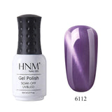 HNM Lucky Lacquer Enamel Jade Cat Eye UV Gel Nail Polish 8ml Cat Eye LED Lamp Gel Nail Polish Semi Permanent Soak Off Gelpolish