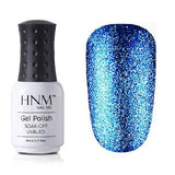 HNM Super Bling Gel Nail Polish 8ML UV Nail Gel Polish Platinum GelLak Glitter Semi Permanent GelPolish Gel Varnish Lacquer