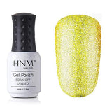 HNM Super Bling Gel Nail Polish 8ML UV Nail Gel Polish Platinum GelLak Glitter Semi Permanent GelPolish Gel Varnish Lacquer