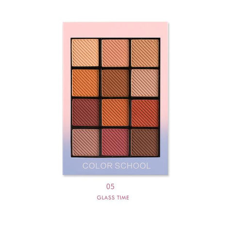HOLD LIVE 12 Full Colors Matte Eye Shadow Palette Pigment Glitter Eyeshadow Palettes Nude Shadows Cosmetics Korean Makeup Eyes