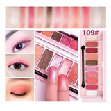 HOLD LIVE Peach Matte Eyeshadow Palette For Red Shadows Korean Makeup Brand Pink Cherry Blossom Glitter Eyes Shadows Palette Kit