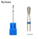 HYTOOS 29 Types Diamond Nail Drill Bit 3/32" Rotary Manicure Cutters Bits For Cuticle Electric Drill Accessories Milling Machine