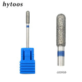 HYTOOS 29 Types Diamond Nail Drill Bit 3/32" Rotary Manicure Cutters Bits For Cuticle Electric Drill Accessories Milling Machine