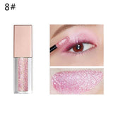 Hengfang Cosmetics Makeup Liquid Eyeshadow Glitter Shimmer Eye Shadow Long Lasting Metallic Pigment Eye Liner Pencil Make Up