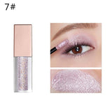 Hengfang Cosmetics Makeup Liquid Eyeshadow Glitter Shimmer Eye Shadow Long Lasting Metallic Pigment Eye Liner Pencil Make Up