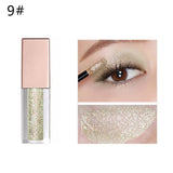 Hengfang Cosmetics Makeup Liquid Eyeshadow Glitter Shimmer Eye Shadow Long Lasting Metallic Pigment Eye Liner Pencil Make Up