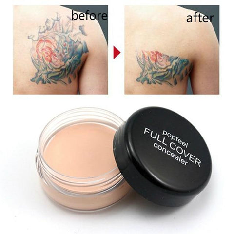 Hide Blemish Face Eye Lip Cream Concealer Makeup Foundation Professional Full Cover Base Make Up Concealer Cream Cosmetics