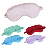 High Quality Double-sided Simulation Silk Eye Mask Soft&Smooth Silk Eye Protection Sleep Shading Breathable Explosion Eye Mask