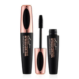 High Quality Hot Sale 4D Silk Fiber Eyelash Mascara Extension Makeup Black Waterproof Kit Eye Lashes Make Up Tool