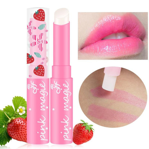 Hot 1pcs Makeup Pink Baby Lips Nude Lipstick Cosmetics Waterproof Jelly Lips Balm Moisturizering Lip Care