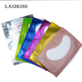 Hot 50 Pairs Patches for Eyelash Extension Stickers Eye Pads Paper Under Eyes Grafted Lash Stickers Beauty Tips Wraps Tools Pad