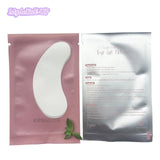 Hot 50pairs Eyelash Extension Paper Patches Grafted Eye Stickers 11 Color Eyelash Under Eye Pads Eye Paper Patches Tips Sticker