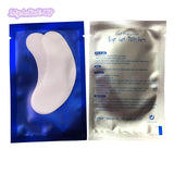 Hot 50pairs Eyelash Extension Paper Patches Grafted Eye Stickers 11 Color Eyelash Under Eye Pads Eye Paper Patches Tips Sticker