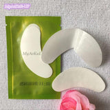 Hot 50pairs Eyelash Extension Paper Patches Grafted Eye Stickers 11 Color Eyelash Under Eye Pads Eye Paper Patches Tips Sticker