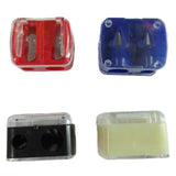 Hot Double Holes Cosmetic Sharpener Useful Pencil Sharpener For Cosmetic Brush/Eyeliner Pencil/Makeup Pencil