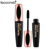 Hot Sale 4D Silk Fiber Lash Mascara Waterproof Rimel 3d Mascara Eyelash Extension Black Thick Lengthening Eye Lashes Cosmetics