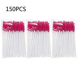 Hot Sale 7color 50PCS/set  Applicator Spoolers Makeup Brush Tool Cosmetic Eyelash Extension Disposable Mascara Wand