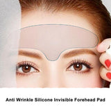 Hot Sale Anti Wrinkle Face Pad Reusable Medical Grade Silicone Invisible Chest Pad Forehead Pad Anti-aging Prevent Face Wrinkle