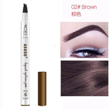 Hot Sale Microblading Eyebrow Tattoo Pen Waterproof Eye Makeup 3 Colors Easy Use Eyebrow Pen Deep Color Pencil Eyebrow