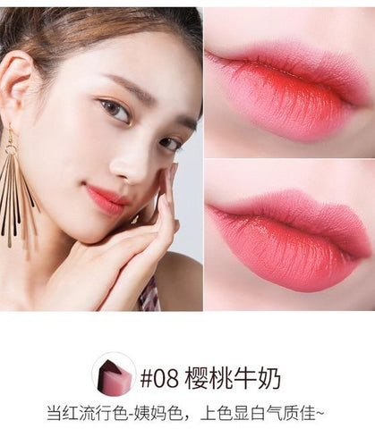 Hot Sale Women Double Color Lipstick Waterproof Long-Lasting Lip Gloss Moisturzing Nourishing Lipsticks Balm Lip Cosmetics