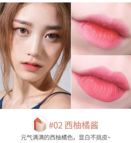 Hot Sale Women Double Color Lipstick Waterproof Long-Lasting Lip Gloss Moisturzing Nourishing Lipsticks Balm Lip Cosmetics