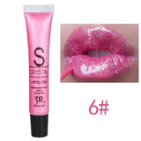 Hot Sexy Colors Moisturizer Lip Gloss Makeup Liquid Lipstick Cosmetics Long Lasting Lip Gloss Shimmer Glitter Lip Gloss