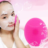 Hot selling Dropship 1pc  Magic Silicone Beauty Wash Pad Face Exfoliating Blackhead Facial Cleansing Brush Tool Mar6 HW