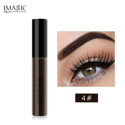 IMAGIC 4 Colors Long Lasting Waterproof  Eyebrow Mascara Cream Eye Brow Shadow Makeup Beauty Tools  Eyebrow Gel Enhancer Eyebrow