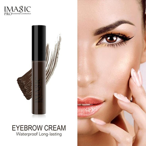 IMAGIC 4 Colors Long Lasting Waterproof  Eyebrow Mascara Cream Eye Brow Shadow Makeup Beauty Tools  Eyebrow Gel Enhancer Eyebrow