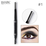 IMAGIC Brand Makeup Eyebrow Automatic Pro Waterproof Pencil Makeup 5 Style Paint Eyebrow Pencil Cosmetics Brow Eye Liner Tools