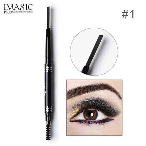 IMAGIC Brand Makeup Eyebrow Automatic Pro Waterproof Pencil Makeup 5 Style Paint Eyebrow Pencil Cosmetics Brow Eye Liner Tools