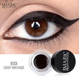 IMAGIC Eyeliner Waterproof Eyeliner Gel Makeup Cosmetic Gel Eye Liner With Brush 24 Hours Long-lasting  Eye Liner Kit