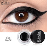 IMAGIC Eyeliner Waterproof Eyeliner Gel Makeup Cosmetic Gel Eye Liner With Brush 24 Hours Long-lasting  Eye Liner Kit