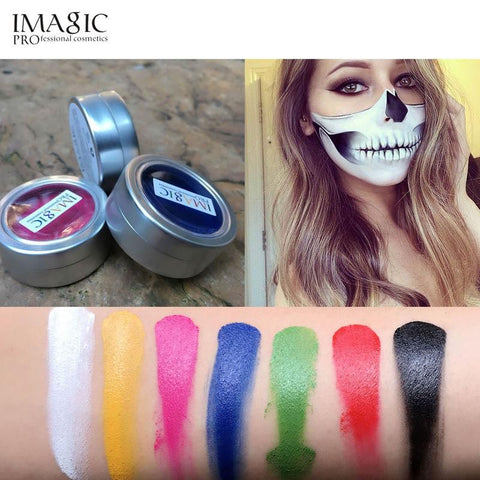 IMAGIC Face Painting  Flash Tattoo Face Body Paint Oil Painting Art Halloween Party Fancy Dress Beauty Makeup Face Paint Tools