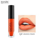 IMAGIC Makeup Liquid Lipstick Hot Sexy Colors Lip Paint Matte Lipstick Waterproof Strawberry Long Lasting Gloss  Lip Gloss