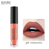 IMAGIC Makeup Liquid Lipstick Hot Sexy Colors Lip Paint Matte Lipstick Waterproof Strawberry Long Lasting Gloss  Lip Gloss