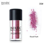 IMAGIC Pro Glitter Eyeshadow Loose Powder Shimmer Eye Shadow Nude Pigments Metallic Sparkling Makeup Beauty Cosmetics 9 Colors