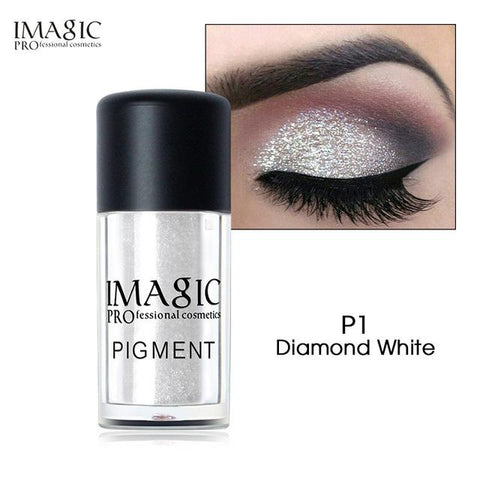 IMAGIC brand flash eye shadow powder makeup waterproof flash eye shadow 3D naked eye powder cosmetics flash powder