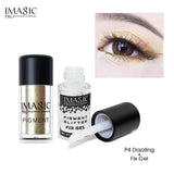 IMAGIC brand flash eye shadow powder makeup waterproof flash eye shadow 3D naked eye powder cosmetics flash powder