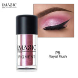 IMAGIC brand flash eye shadow powder makeup waterproof flash eye shadow 3D naked eye powder cosmetics flash powder