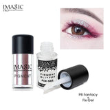 IMAGIC brand flash eye shadow powder makeup waterproof flash eye shadow 3D naked eye powder cosmetics flash powder